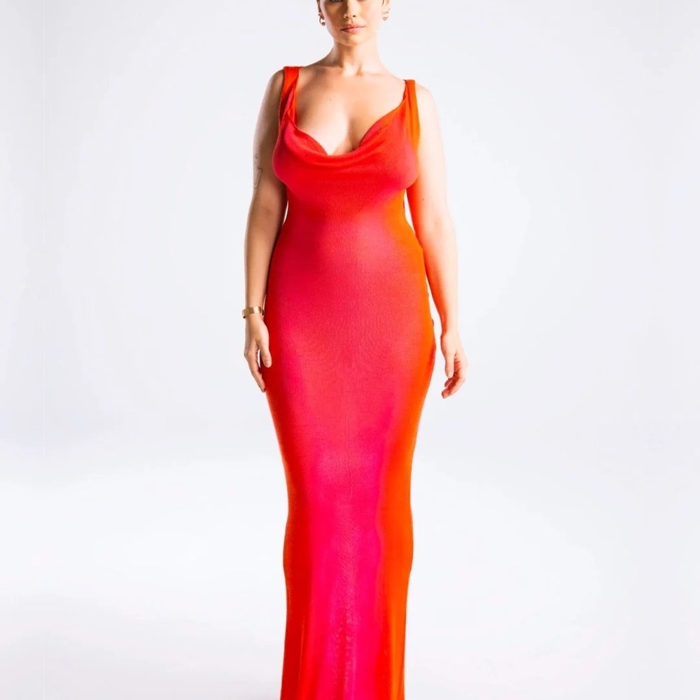 Hanifa Clara Knit Maxi Dress